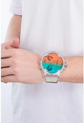 Miniatura 4 de Diesel - Reloj Mr. Daddy 2.0 de cuarzo y acero inoxidable con cronógrafo