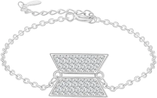 KPOP Bangtan - Pulseras para niños joyería chapada en oro blanco pulsera de circonita cúbica para fanáticos del ejército bts regalos Metal circonita