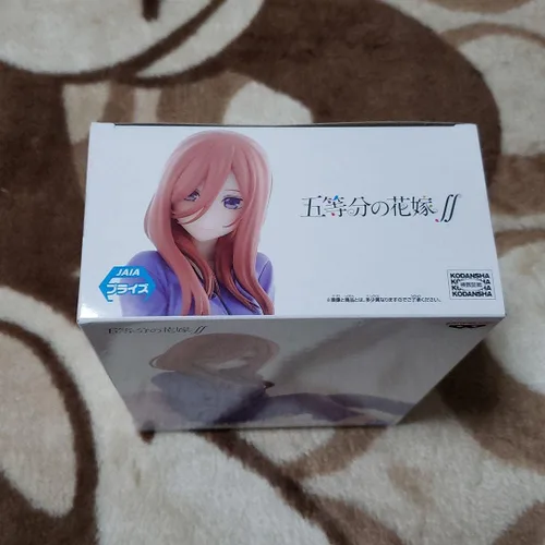 Miniatura 3 de BANPRESTO THE QUINTESSENTIAL QUINTUPLETS NAKANO MIKU Pijamas PVC Figura 3.9 in