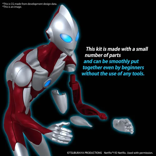 Miniatura 8 de Bandai Hobby - Ultraman: Rising - Ultraman (Ultraman: Rising) Kit de modelo de grado básico