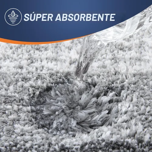 Miniatura 5 de OLANLY Juego de 2 alfombras de baño de microfibra suave y absorbente, antideslizantes, se pueden lavar y secar a máquina, alfombras de baño peludas