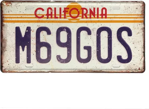 Miniatura 19 de Placa de matrícula de Wyoming de aluminio, placa decorativa de automóvil novedosa, placas de matrícula de 12"x6" para el frente del automóvil, placa