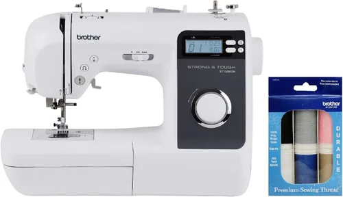 Miniatura 8 de Máquina de Coser Brother ST150HDH, Fuerte y Resistente, 50 Puntadas Incorporadas, Pantalla LCD, 9 Prensatelas Incluidos y Mesa Ancha para Máquina