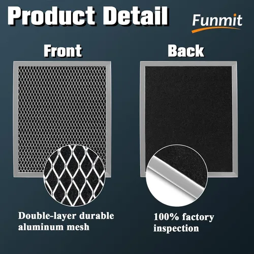 Miniatura 3 de 97007696 Filtro de Reemplazo para B-Roan - 10.5 X 8.75 Filtro para Campana Extractora Compatible con Ventilador de Horno Con Malla de Aluminio