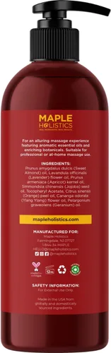 Miniatura 5 de Aceite de masaje relajante para terapia de masaje, aceite de masaje de cuerpo completo de aromaterapia con encantadores aceites esenciales