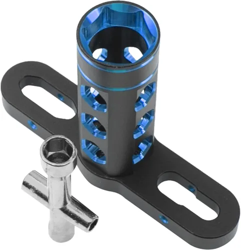 Miniatura 2 de Herramienta de coche RC 0.669 in adaptador hexagonal llave de rueda con 0.157 in 0.197 in 0.217 in 0.276 in llave hexagonal compatible con Traxxas