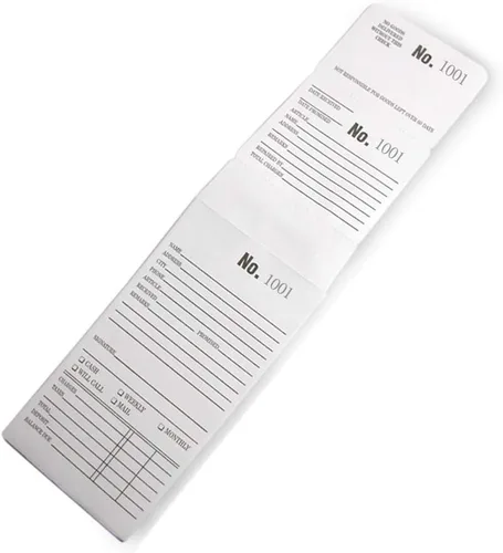 Miniatura 2 de Sobre blanco de 3 partes para reparación o trabajo de despido #1001-2000 Caja de 1000