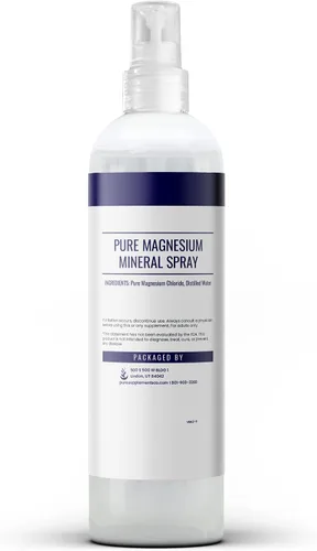 Miniatura 2 de Pure Original Ingredients Spray de aceite de magnesio (8 fl oz) puro y sin perfume, fabricado en Estados Unidos