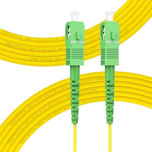 Miniatura 9 de Cable de Internet de fibra óptica LC/UPC a SC/APC, fibra de modo único OS2 0.5M/1.6 pies, Simplex, Opción de longitud: 1.6 ft-32.8 ft 9/125um