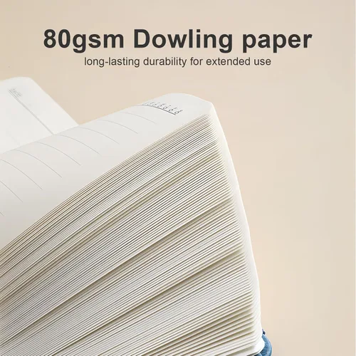 Miniatura 5 de Cuaderno personalizado con bolígrafo, cuaderno A6 personalizable con logotipo/texto/imagen personalizados para el trabajo, la escuela, 192 páginas