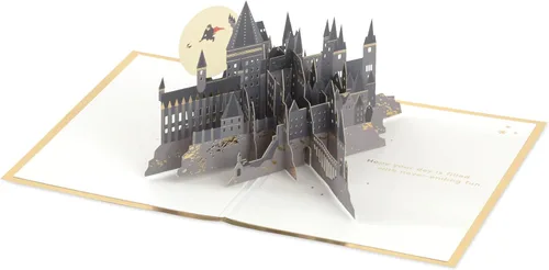 Miniatura 8 de Hallmark Tarjeta desplegable para el día del padre de Harry Potter (Hogwarts, magia y aventura) para papá, marido, hijo, fanático de Harry Potter