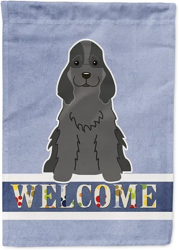 Miniatura 230 de Caroline's Treasures BB5622GF Airedale - Bandera de bienvenida para jardín, bandera decorativa para patio, exteriores, patio, parterres