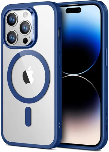 Miniatura 36 de ESR Funda para iPhone 15, compatible con MagSafe, protección de grado militar, resistente al amarillamiento, parte trasera resistente a