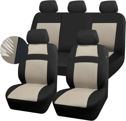 Miniatura 11 de CAR PASS Fundas de Asiento de Automóvil de Malla de Aire Solo para Asientos Delanteros, Fundas de Asiento Universales para Automóvil que se Ajustan