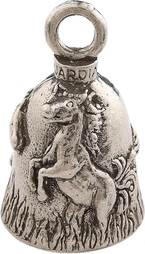 Miniatura 13 de Campana Guardian Bell de Animales para Buena Suerte con Llavero y Bolsa de Regalo de Terciopelo Negro Campana para Motocicleta De peltre sin Koi