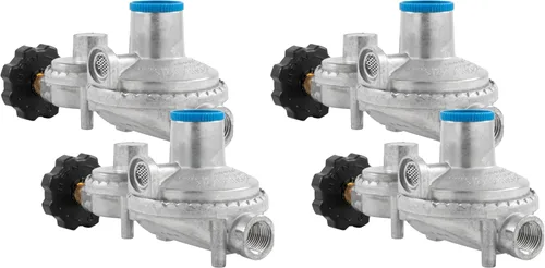 Miniatura 6 de Regulador de propano Camco., montura horizontal con POL