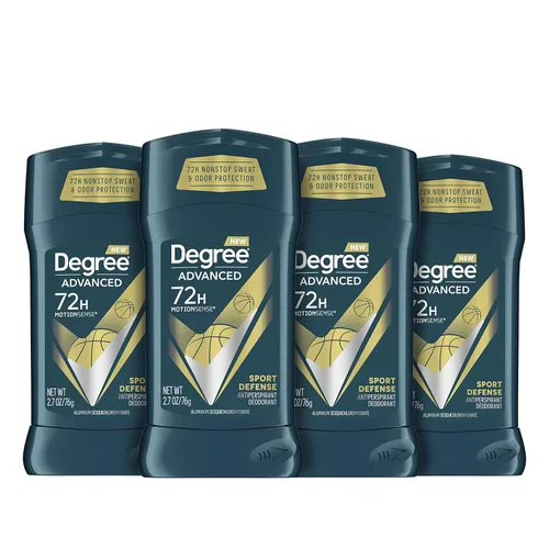 Degree Desodorante Antitranspirante Avanzado para Hombres Protección de 72 Horas Contra el Sudor y el Olor Sport Defense Antitranspirante Para
