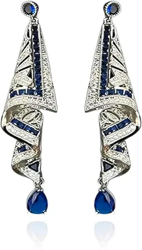 Aretes de satén vintage, hermosos aretes de seda medievales, aretes de seda retro, decoración navideña y estímulo para mujeres