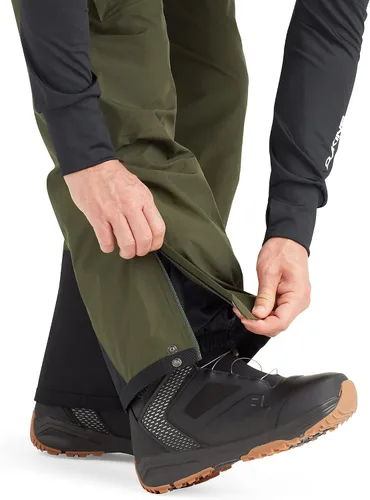 Miniatura 6 de Dakine Stoker Gore-Tex - Baberos de nieve de 3 capas para esquí, snowboard, color verde turba, talla S