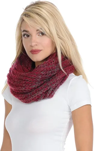 Miniatura 2 de Bufanda Basico Infinity Bufanda de punto de ganchillo de invierno en talla única