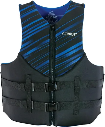 Connelly Chaleco aprobado por la Guardia Costera, azul neopreno promocional - 4XL-grande y alto