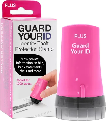 Miniatura 18 de Guard Your ID Advanced Roller 2.0 - Sello de seguridad para prevención de robo de identidad, color azul