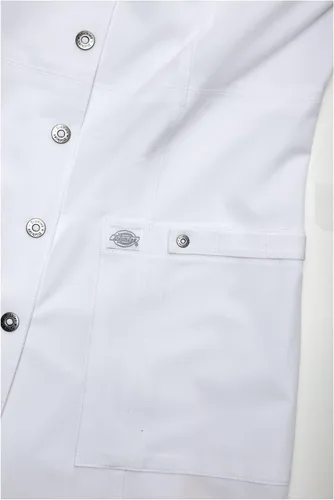 Miniatura 8 de Dickies Xtreme Stretch - Abrigos de laboratorio para mujer, 28 pulgadas, cierre frontal 82400