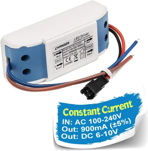 Miniatura 15 de Controlador LED Chanzon 300 mA (salida de corriente constante) 3 V-20 V (entrada 100-240 V CA-CC) (1-6) x1 W 1 W 2 W 3 W 4 W 5 W 6 W fuente