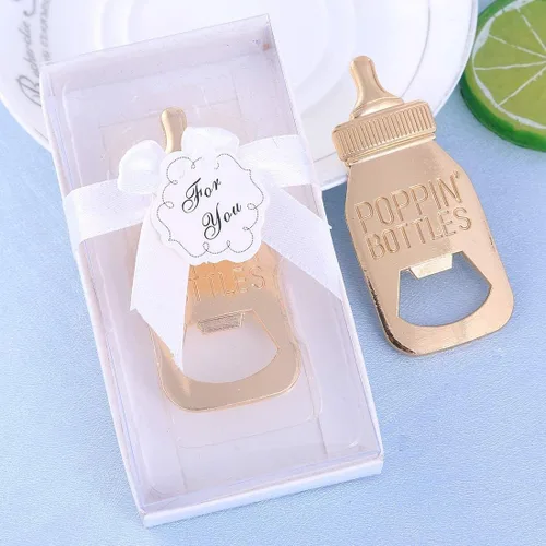 Miniatura 7 de Abridores de biberones para recuerdos de baby shower, paquete de 24 abridores de botellas, regalos de devolución de baby shower para invitados