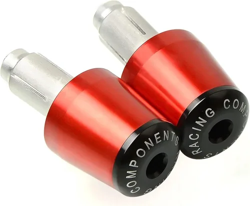 Miniatura 8 de Contrapeso 22MM Agarres Manillar Tapones de extremo para Suzuki GSXR600 GSXR750 GSXR1000 M109r Drz 400 DL 650 V-Strom K6 K7 K8 Negro
