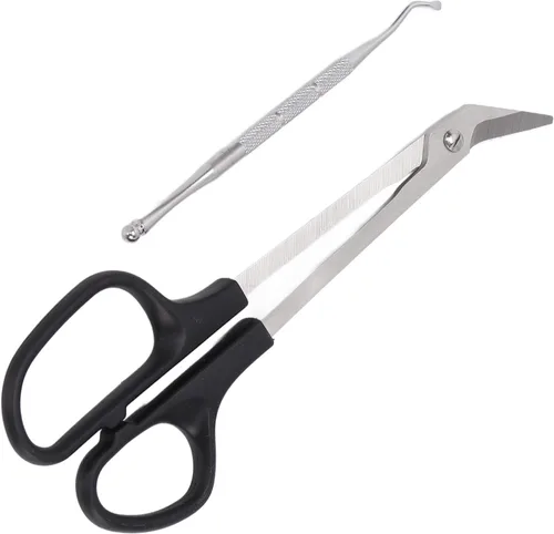 Miniatura 8 de Beauty Scissor - Cortador de uñas de los pies, tijeras de uñas de mango largo y cortaúñas para uñas gruesas, cortaúñas con recogedor de uñas