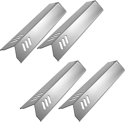 Piezas de repuesto de parrilla de acero inoxidable de 15 pulgadas para Dyna-Glo DGF510SBP, Uniflame GBC1059WB, placas térmicas para parrilla de