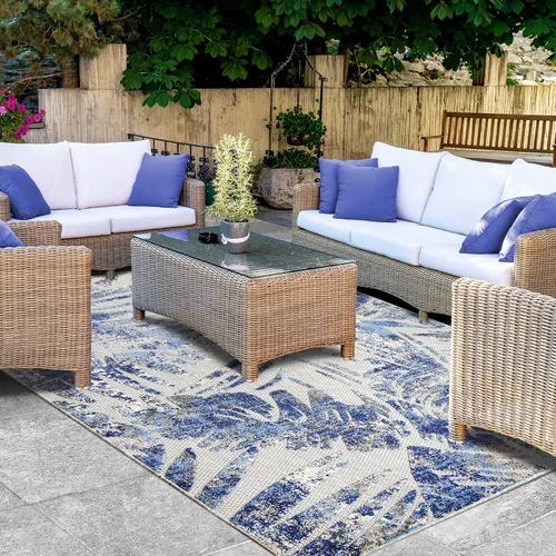 Miniatura 34 de SUPERIOR - Alfombra de interior y exterior, perfecta para patio, dormitorio, cocina, sala de estar, entrada, cuarto de juegos, guardería, cubierta