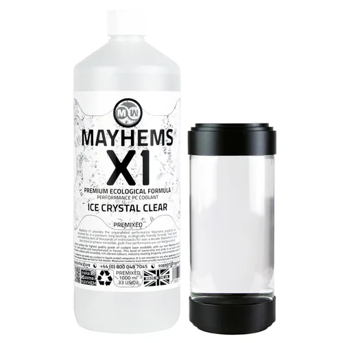 Miniatura 8 de Mayhems - Refrigerante para PC premezclado X1 - Líquido de refrigeración por agua para computadora - Refrigeración líquida, serie ecológica, 1