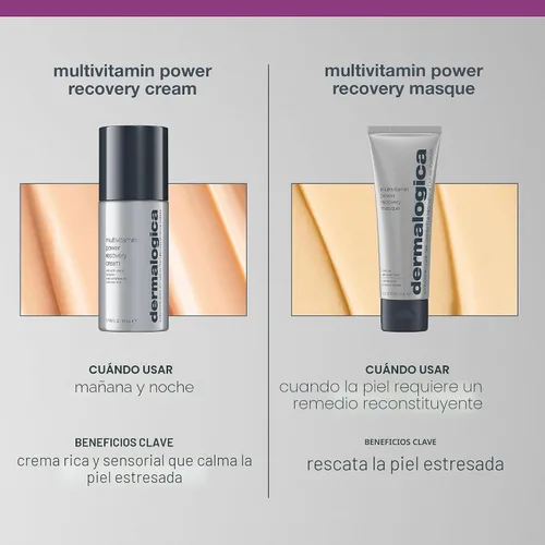 Miniatura 7 de Dermalogica Máscara de recuperación de energía multivitamínica, máscara facial antienvejecimiento con vitamina C y ácido láctico, restaura y repara