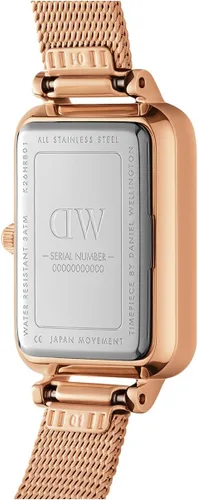 Miniatura 3 de Daniel Wellington Reloj Cuadro Oro Doble Chapado Acero Inoxidable (316L)