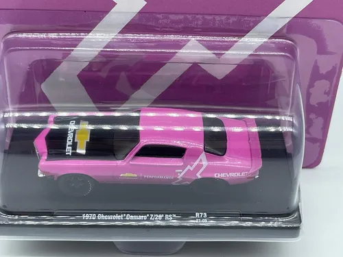 Miniatura 2 de M2 Machines Auto-Drivers 1970 Chevy Camaro Z28 RS escala 1:64 R73 21-05 rosa por M2 coleccionable 1 de 8480