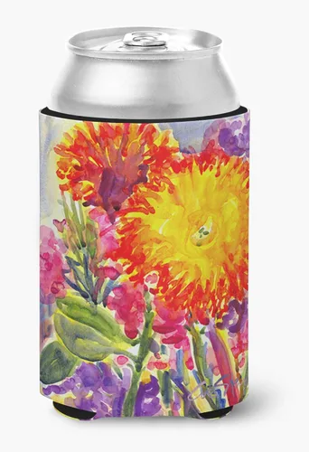 Miniatura 12 de Caroline's Treasures 6015LITERK Flower – Bird of Paradise Botella de vino Hugger Botella Enfriador de Frigorífico Hugger Funda Abrazadora Lavable a