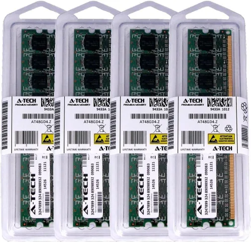 Kit de 8 GB (4 x 2 GB) para MSI Motherboard MS-7514 P45 Neo3-FR MS-7519 Neo-F MS-7550 DKA790GX Platinum MS-7550 MS-7551 KA780G. Memoria RAM DIMM