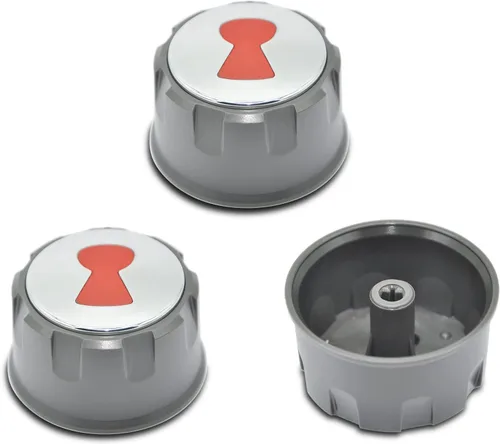 Perillas de control de parrilla 69893, pomos de control de gas de repuesto para Weber E-Spirit serie 310/320/330 con quemador de control montado en