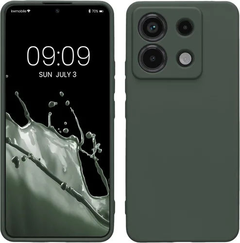 Miniatura 56 de kwmobile Funda compatible con Xiaomi Redmi Note 11 / Note 11S - Funda protectora de silicona TPU suave y delgada - Azul Báltico