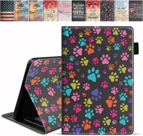 Miniatura 12 de Funda para tableta Amazon Fire Max 11 (13ª generación, versión 2023), funda delgada de piel sintética con ranura para tarjetas y encendido Ser un