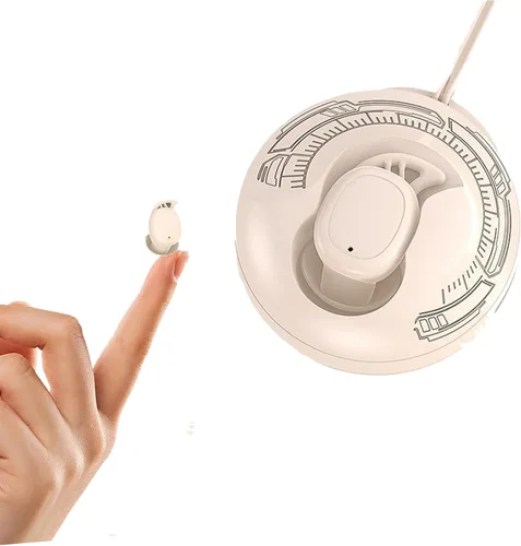 Miniatura 7 de Xmenha Auriculares pequeños para dormir de lado, pequeños auriculares invisibles para dormir de lado, auriculares invisibles ocultos para dormir