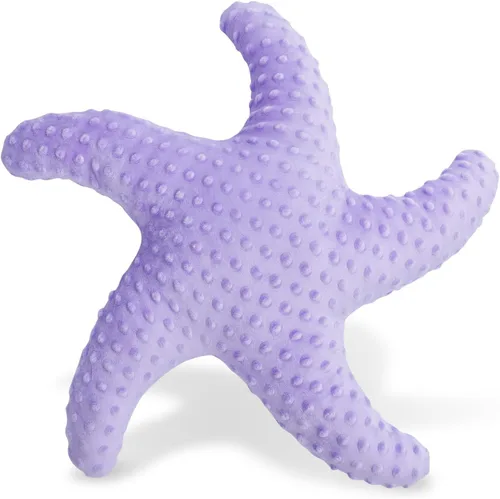 Miniatura 9 de Almohada de estrella de pescadillo de Marble Empire para sofá y cama, almohada de decoración costera, almohada de acento de tema de playa de océano