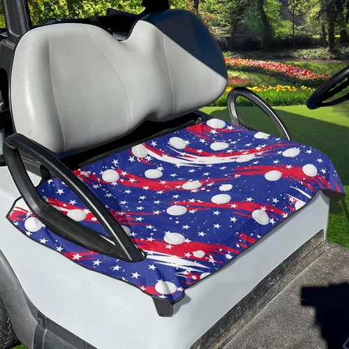 Miniatura 9 de Flashideas Aztec Features - Fundas de asiento de carrito de golf, protección de asiento para todas las estaciones, universal, para club car