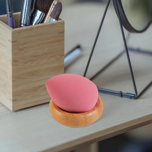 Miniatura 6 de Juego de Mini Cuencos, Platos de Salsa de Bambú para Mojar Aperitivos/Salsas/Nueces, Cuenco de Mezcla de Mascarilla Facial de Madera de Bambú