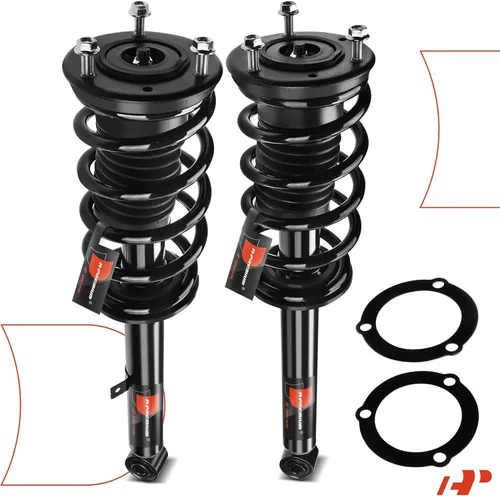 Miniatura 8 de A-Premium Par de suspensión delantera (2) Conjunto completo de amortiguador y resorte helicoidal Compatible con Lexus IS250 IS350 2006-2013