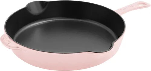 Miniatura 13 de Staub - Sartén tradicional de hierro fundido de 11 pulgadas, color cereza, fabricada en Francia