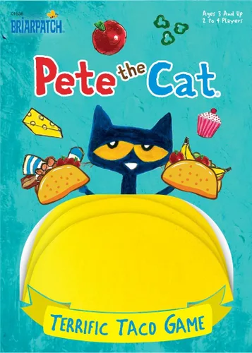 Miniatura 2 de Briarpatch, Pete The Cat - Juego de tacos fabuloso, basado en libros de lectura temprana de James Dean, aprendizaje preescolar para niños