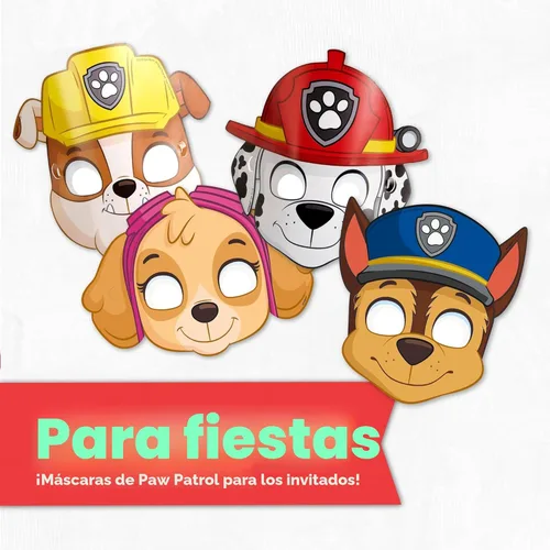 Miniatura 6 de Decoraciones de Cumpleaños Únicas de Patrulla Canina Suministros de Fiesta de Patrulla Canina Con Mantel de Patrulla Canina, Platos de Patrulla